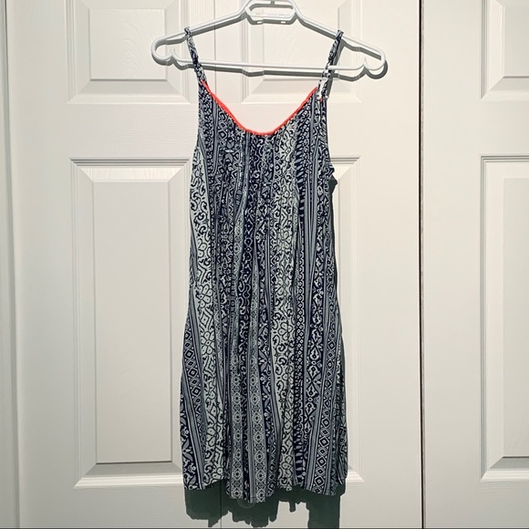 Topshop Tile Print Strappy Sundress - Picture 2 of 7
